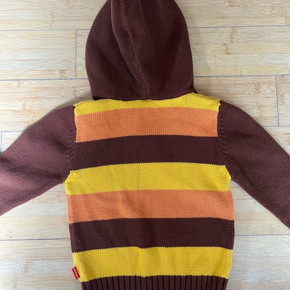 Small Paul Striped Hooded Sweater - Picture 5 of 6